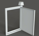 درب اتومات مرغ سایز 40*50